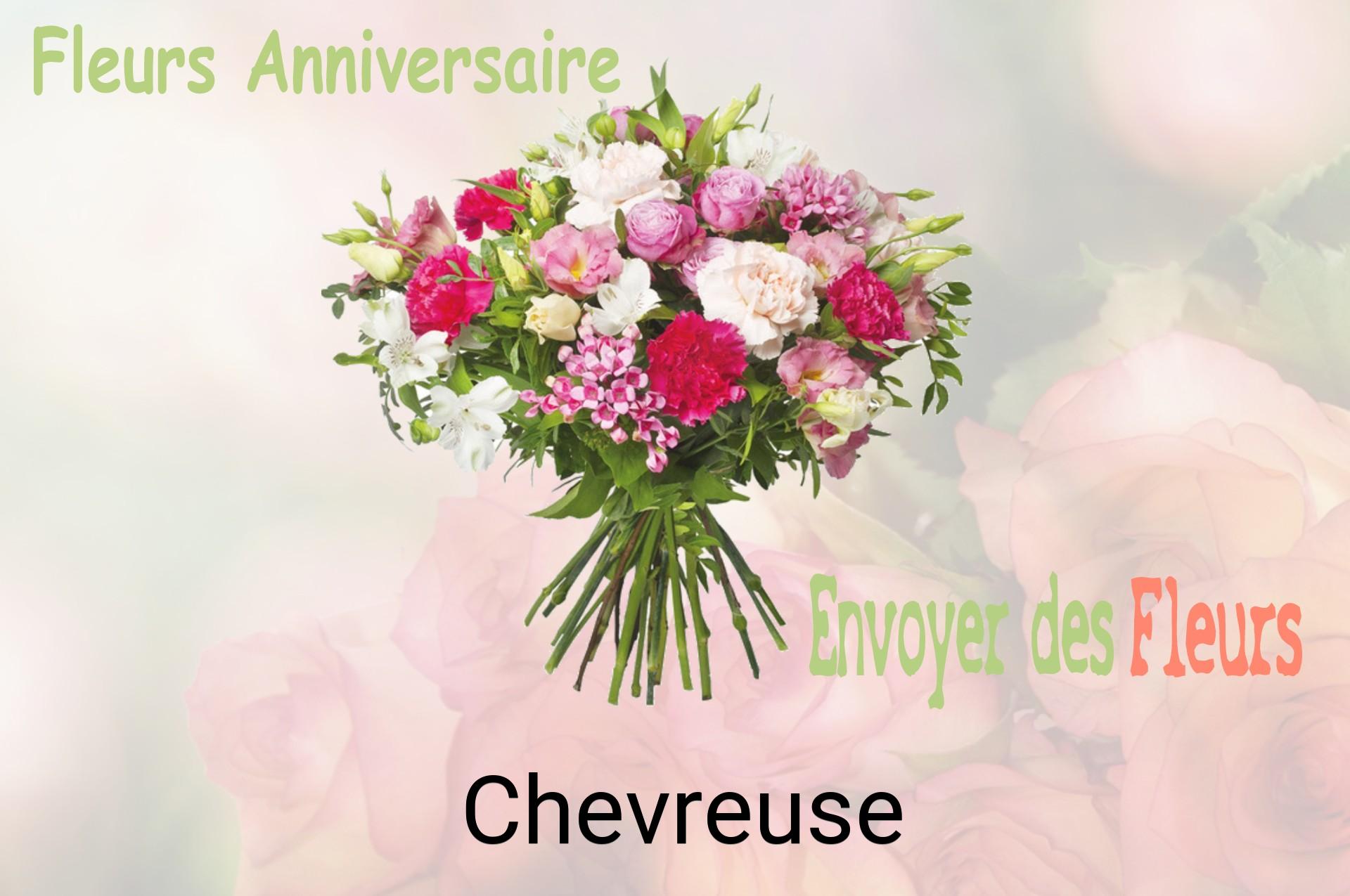 Bouquet de fleurs d’anniversaire livré à Chevreuse